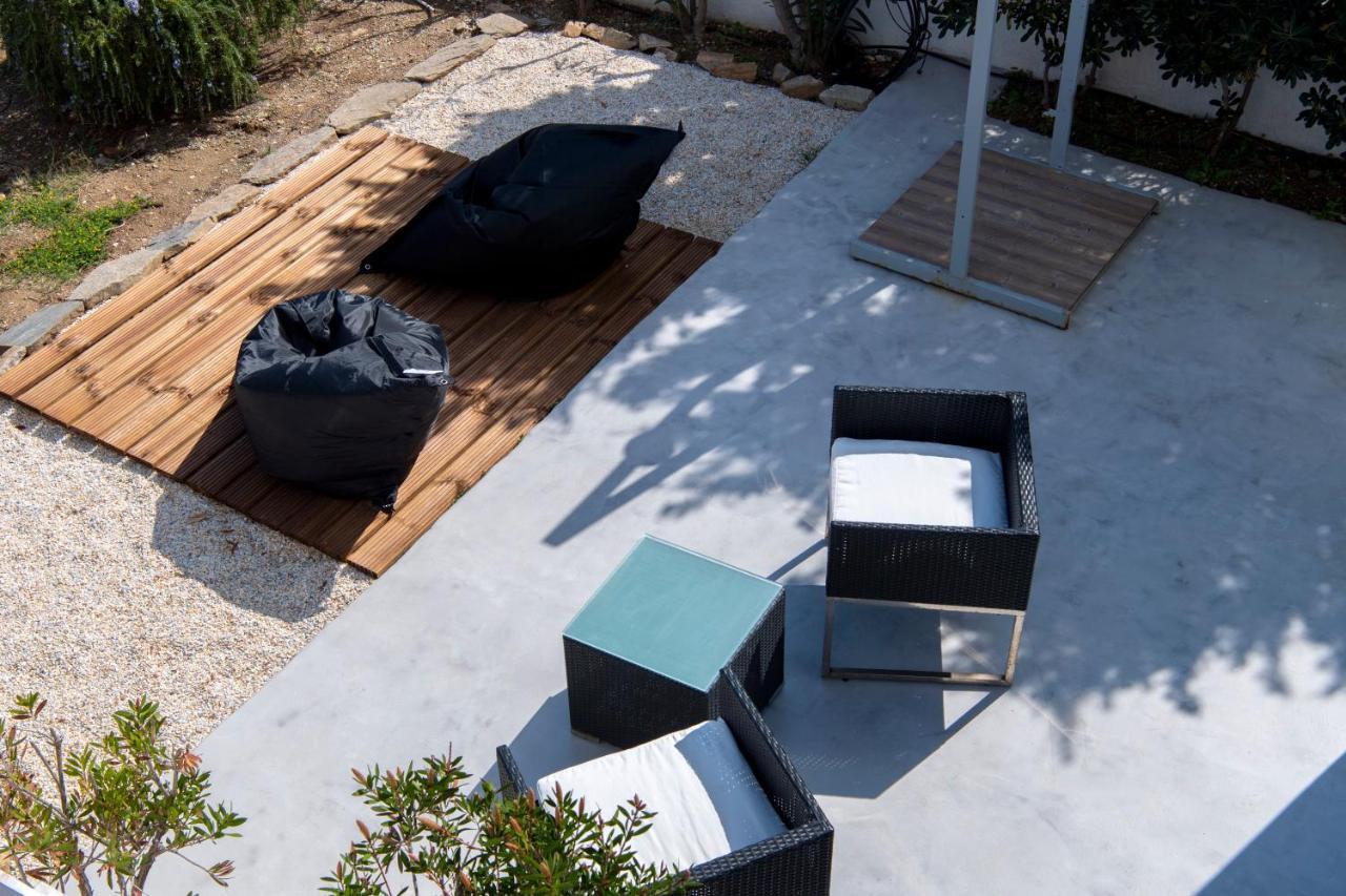 Just Blue With Amazing Sea Views In Piso Livadi Βίλα Εξωτερικό φωτογραφία