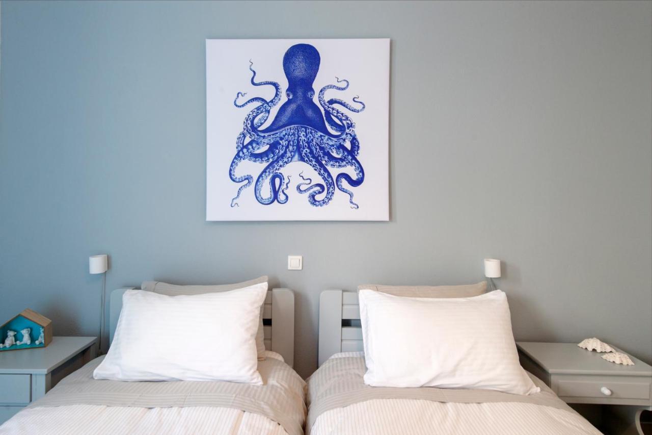 Just Blue With Amazing Sea Views In Piso Livadi Βίλα Εξωτερικό φωτογραφία