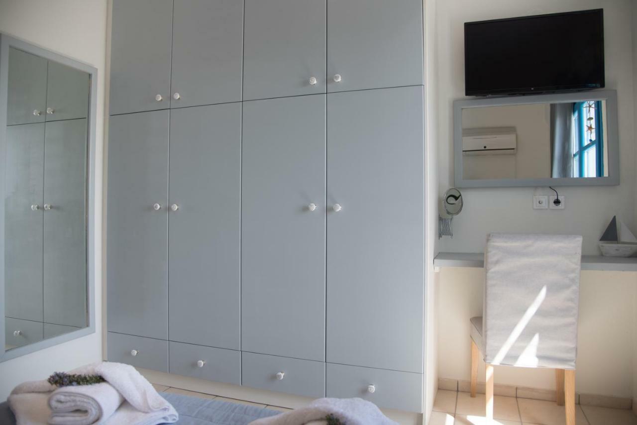 Just Blue With Amazing Sea Views In Piso Livadi Βίλα Εξωτερικό φωτογραφία