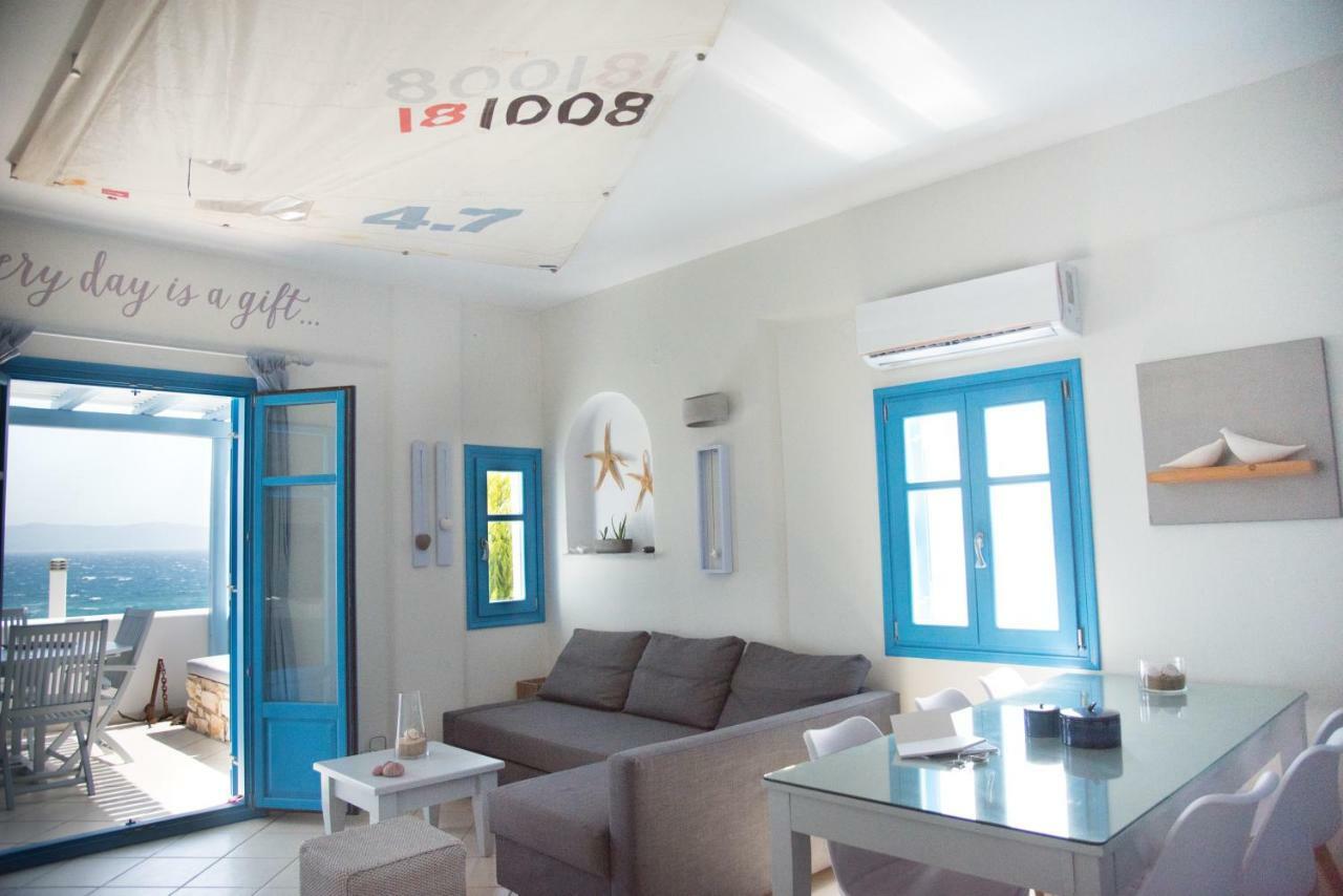 Just Blue With Amazing Sea Views In Piso Livadi Βίλα Εξωτερικό φωτογραφία